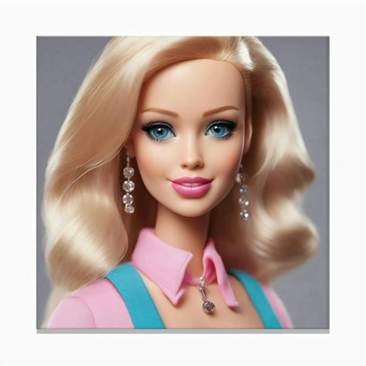 Barbie smiling and waving