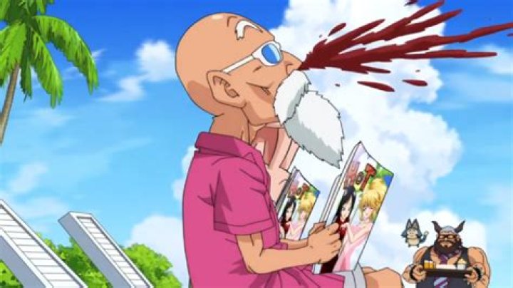 DBS Master Roshi nose bleed DBS Master Roshi nose bleed