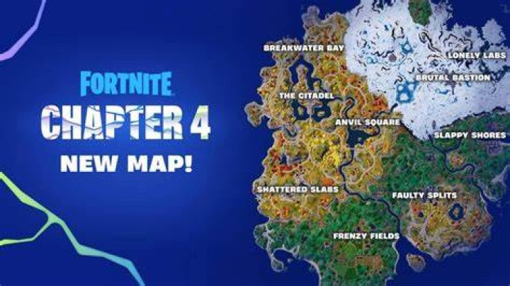 Fortnite Chapter 4 Map Revealed