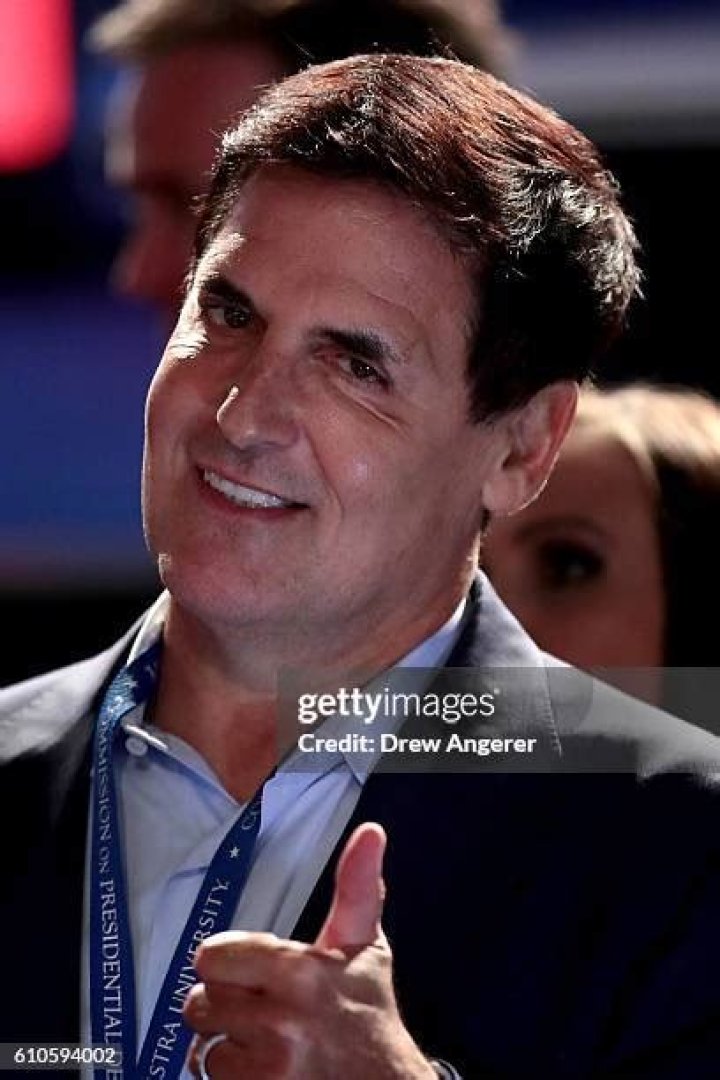 Mark Cuban smiling