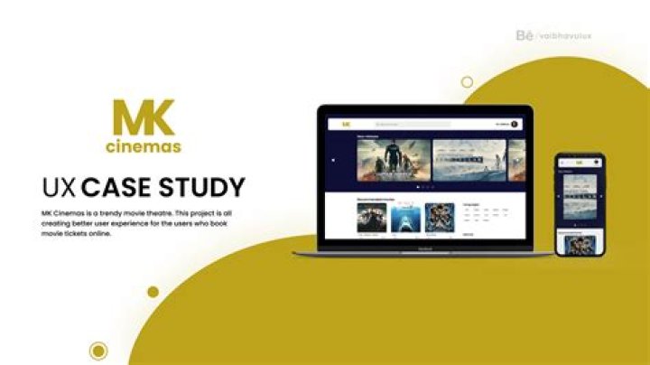 MK Cinemas UX Case Study on Behance