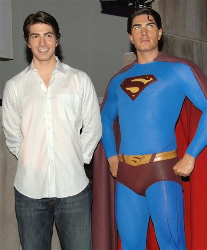 Superman at press conference 