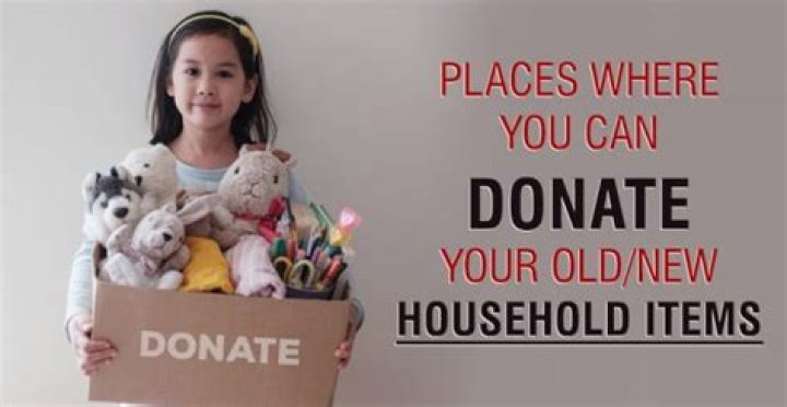 Where to donate your old items